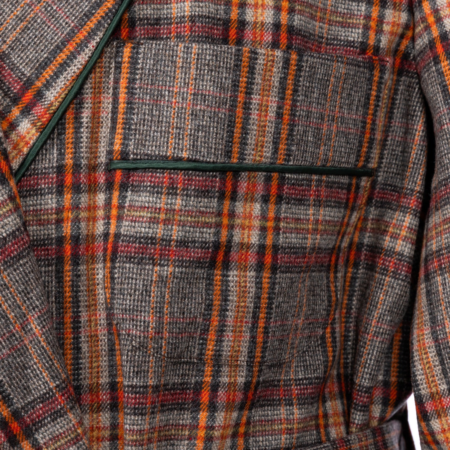 Fox Brother's x MJ: Housecoat "Fox Negroni Gown" made from Original Fox Flannel